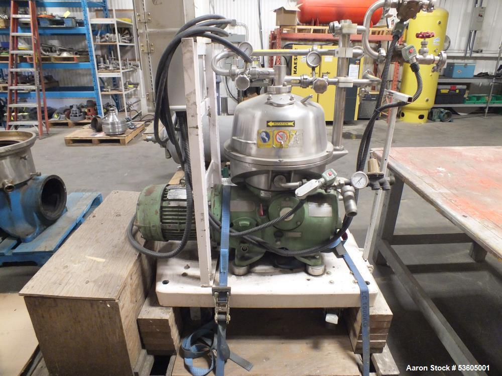 Westfalia SB-7-01-576 Desludger Disc Centrifuge