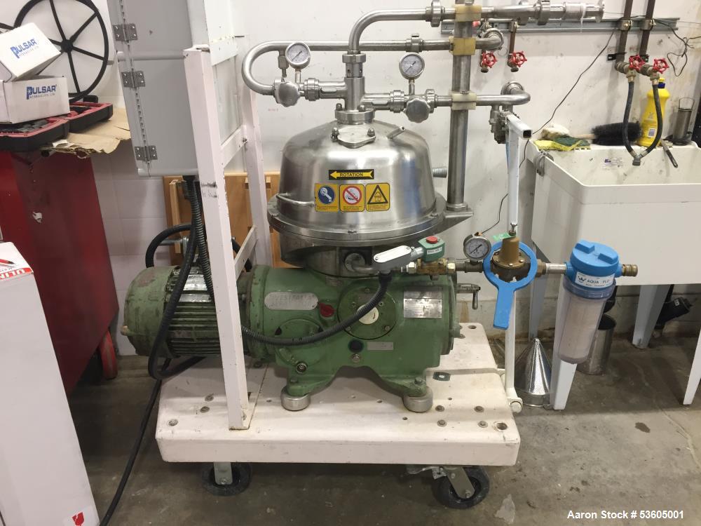 Westfalia SB-7-01-576 Desludger Disc Centrifuge
