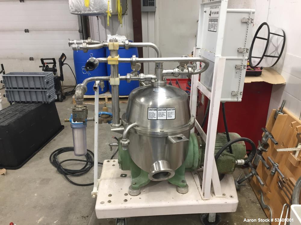 Westfalia SB-7-01-576 Desludger Disc Centrifuge