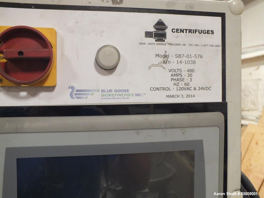 Westfalia SB-7-01-576 Desludger Disc Centrifuge