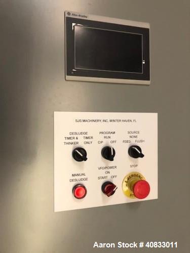 Used Westfalia SB-80-36-177 Desludger Disc Centrifuge