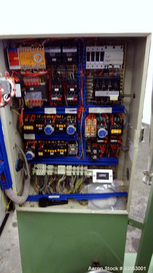 Used Westfalia SB-14-36-076 Desluder Disc Centrifuge. 316 Stainless Steel on product contact areas. Maximum bowl speed 7570 rpm. clarifier design (liquid/solid separation), self-thinking solids disch...