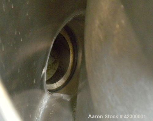 Used Westfalia SB-7-06-076 Desludger Disc Centrifuge, 316 stainless steel construction on product contact areas, clarifier design, centripetal pump liquid discharge, direct drive configuration, appro...