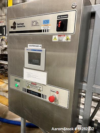Used Westfalia Automatic Desluding Disc Centrifuge
