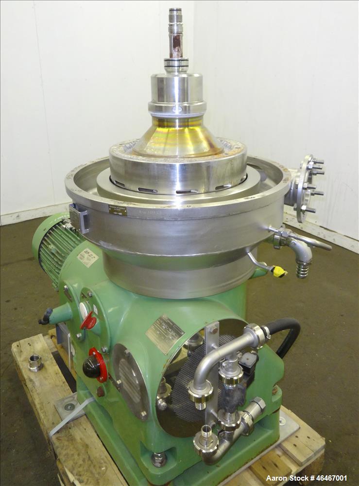 Used Westfalia SC-20-06-076 Desludger Disc Centrifuge