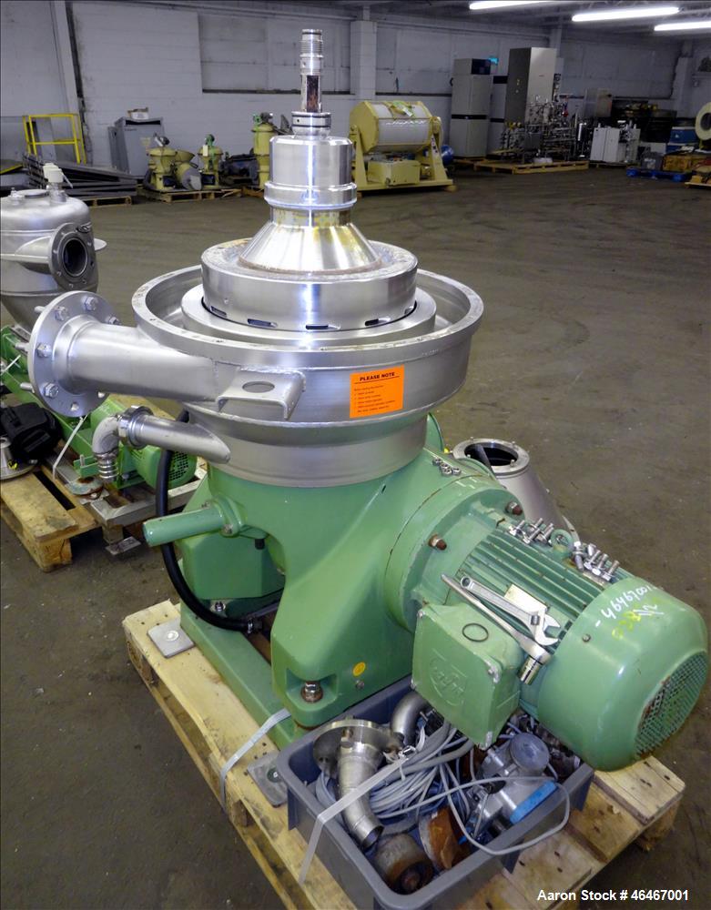 Used Westfalia SC-20-06-076 Desludger Disc Centrifuge