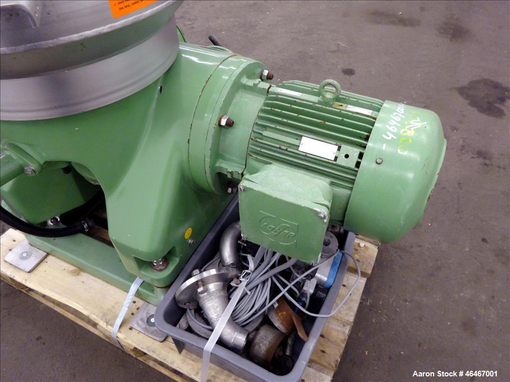 Used Westfalia SC-20-06-076 Desludger Disc Centrifuge