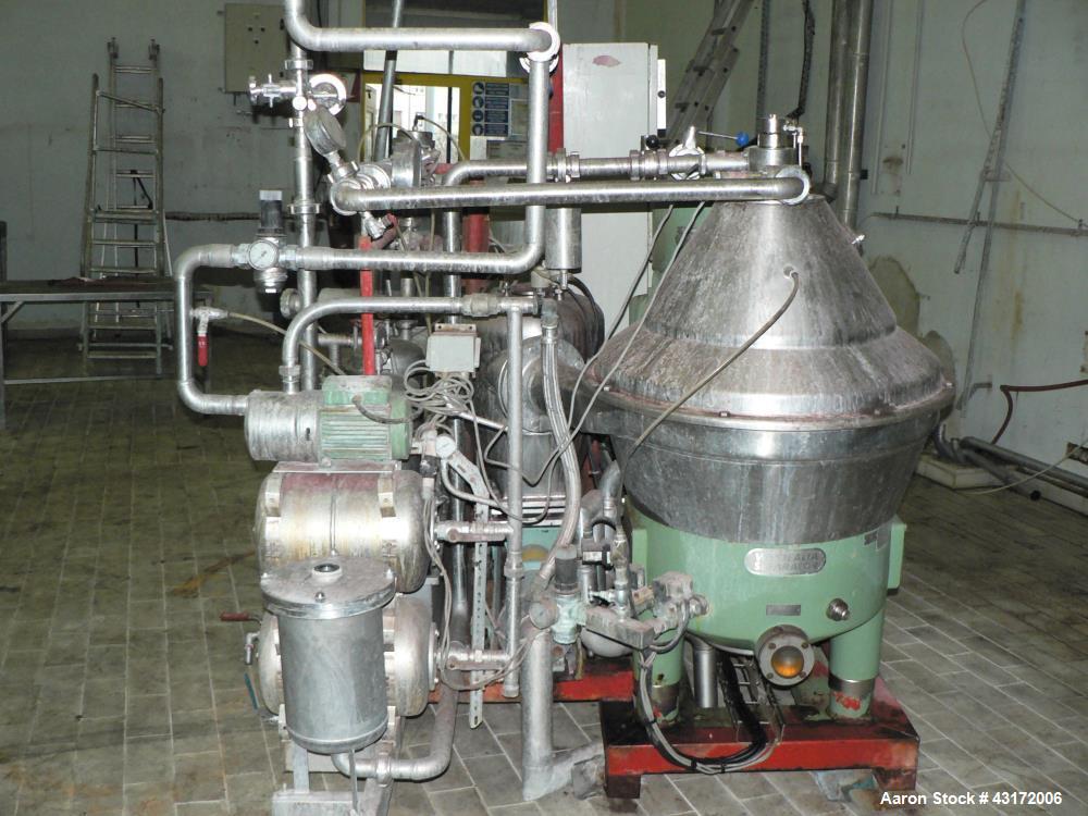 Used Westfalia SC 35-06-177 Desludger Disc Centrifuge
