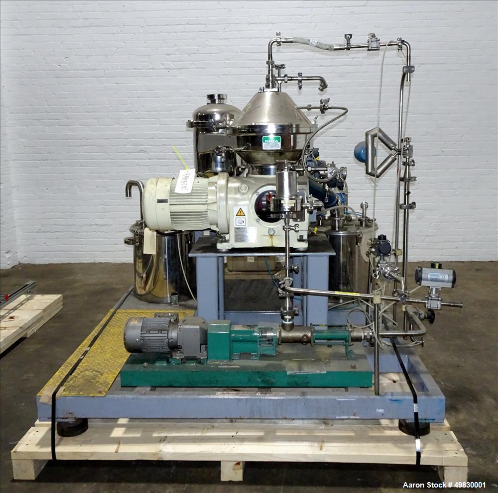 Used GEA Westfalia SC-6-06-076 Desludger Disc Centrifuge