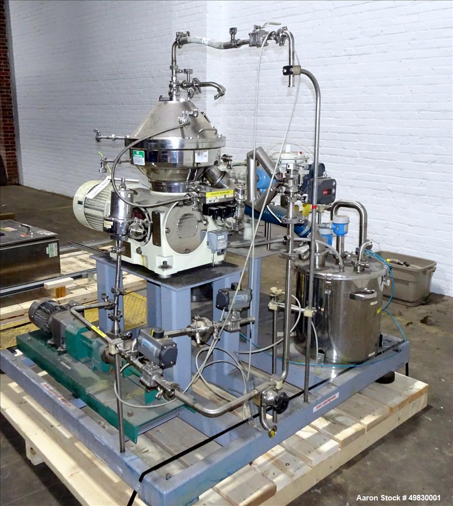 Used GEA Westfalia SC-6-06-076 Desludger Disc Centrifuge
