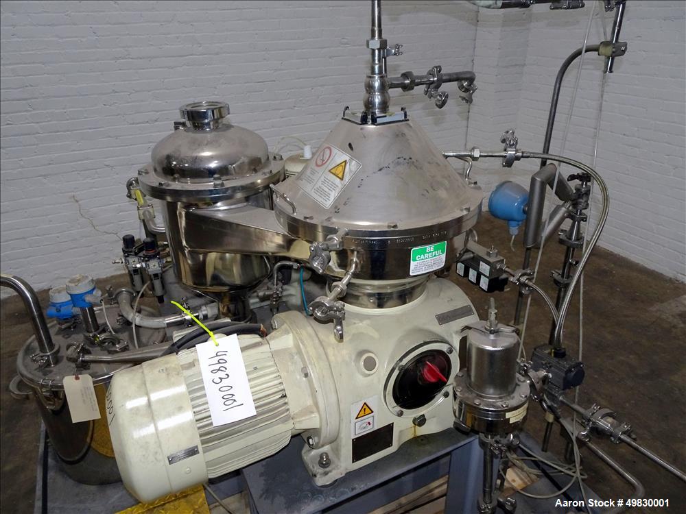 Used GEA Westfalia SC-6-06-076 Desludger Disc Centrifuge