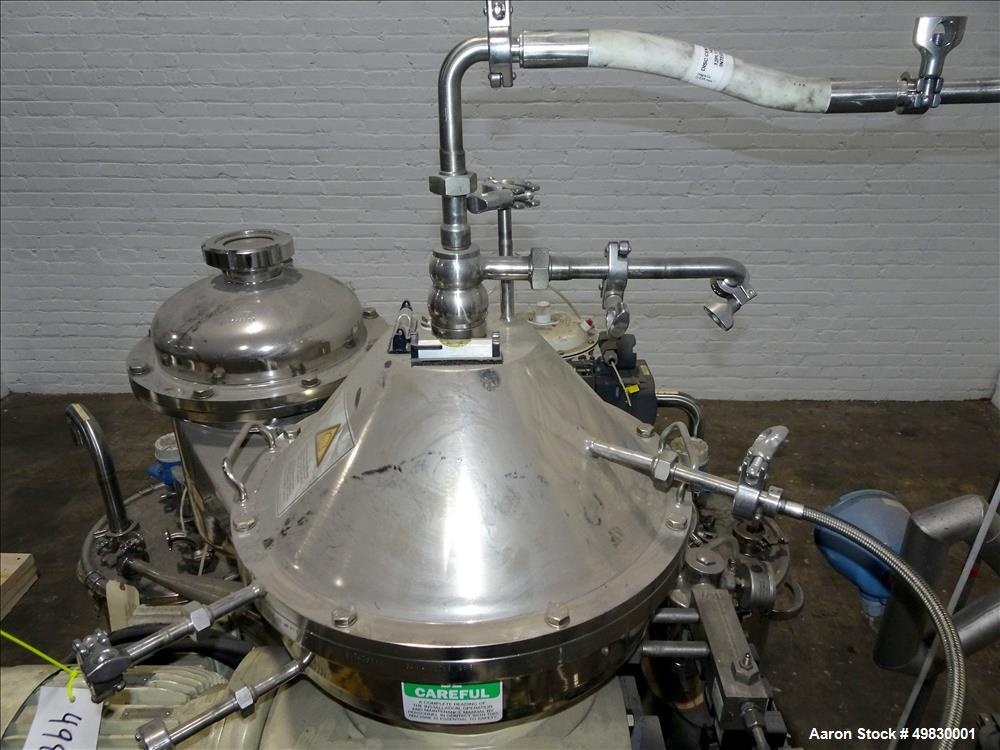 Used GEA Westfalia SC-6-06-076 Desludger Disc Centrifuge