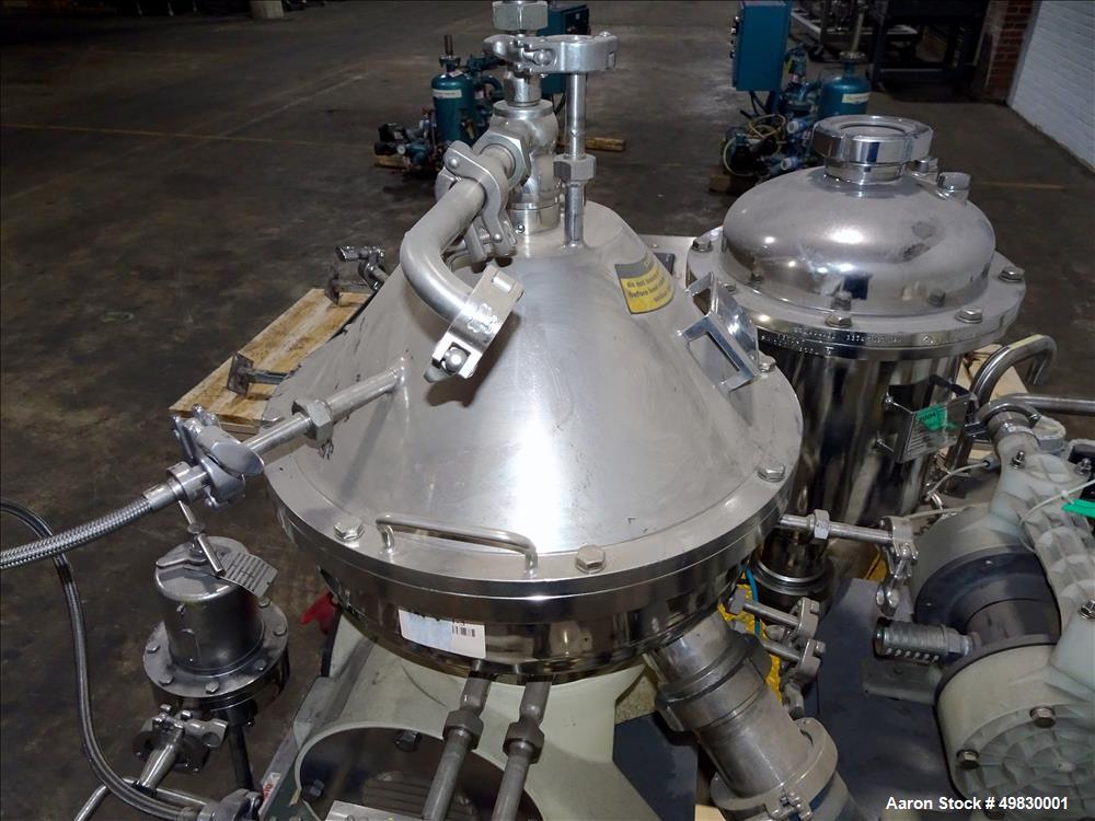 Used GEA Westfalia SC-6-06-076 Desludger Disc Centrifuge