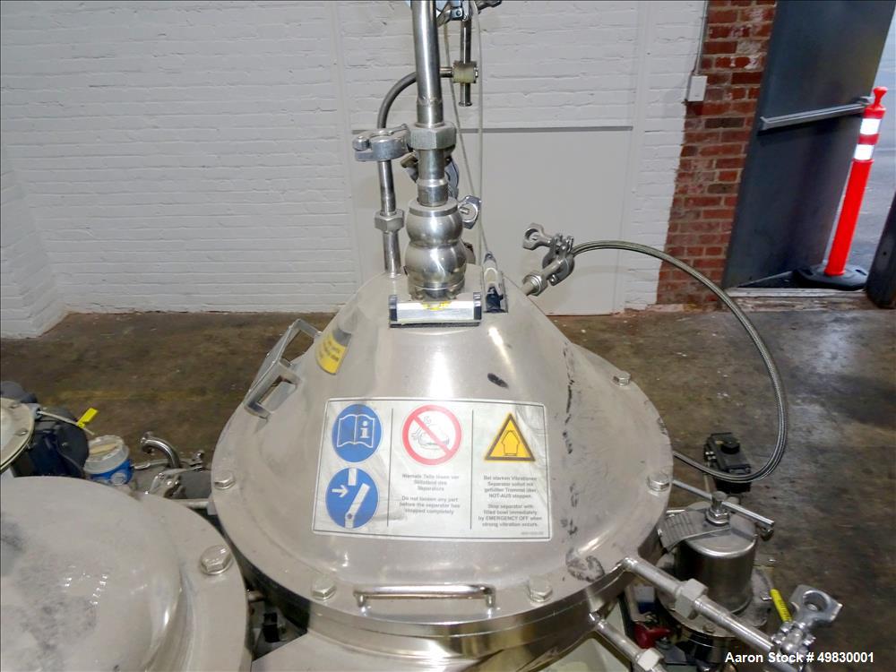 Used GEA Westfalia SC-6-06-076 Desludger Disc Centrifuge
