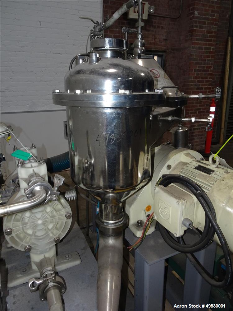 Used GEA Westfalia SC-6-06-076 Desludger Disc Centrifuge