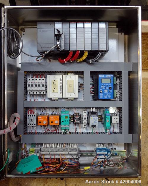 Used GEA Westfalia SC-70-36-777 Desludger Disc Centrifuge. Stainless steel construction (product contact areas), clarifier design (liquid/solids separation), timed solids discharge, centripetal pump ...