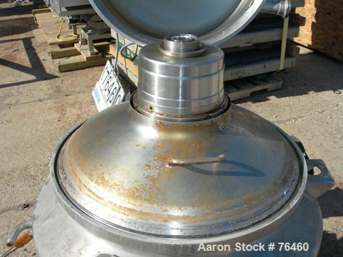 Used Stainless Steel Westfalia Desludger Disc Centrifuge, VA-35-09-566