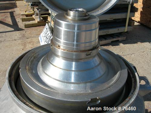 Used Stainless Steel Westfalia Desludger Disc Centrifuge, VA-35-09-566