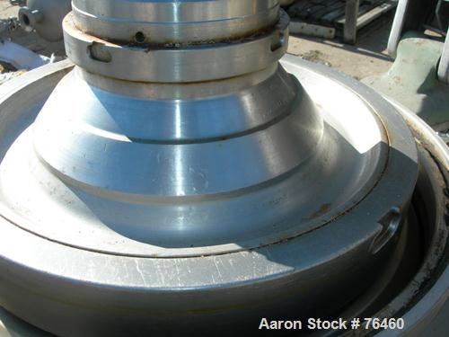 Used Stainless Steel Westfalia Desludger Disc Centrifuge, VA-35-09-566