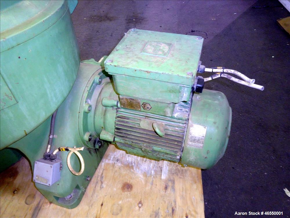 Used Westfalia WSC-25-01-506 Disc Centrifuge