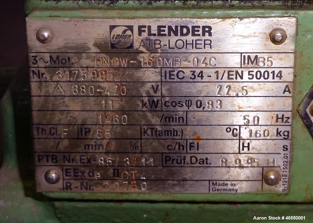 Used Westfalia WSC-25-01-506 Disc Centrifuge