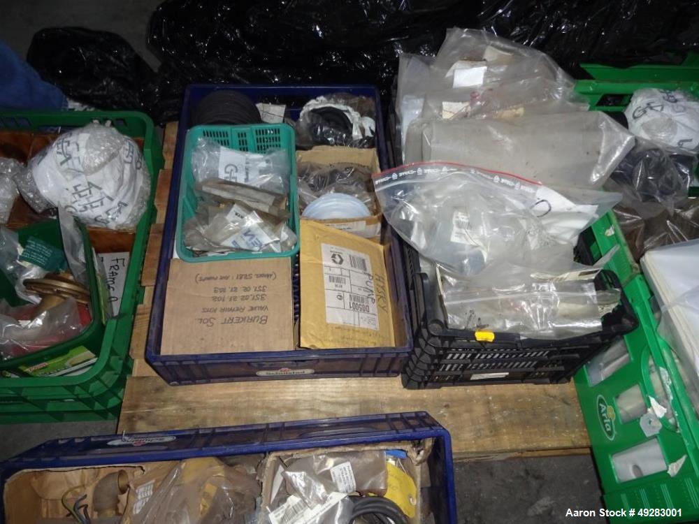 Used GEA-Westfalia OSC-5-02-066/5 Desludger Disc Centrifuge. Stainless steel bowl construction. Max bowl speed 7290 rpm. Separator design (liquid/liquid/solids separation). Light phase centripetal pu...