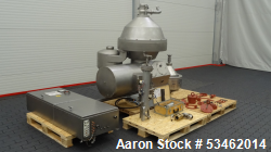 Used Alfa Laval BMRPX 714-HGV-14C-60 Bactofuge Disc Centrifuge Desludger – Stainless Steel Dairy Separator System