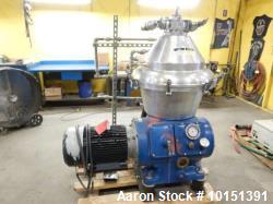 Used-Alfa Laval BRPX-309 Desludger Disc Centrifuge