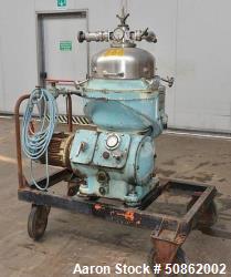 Used- Alfa-Laval Desludger Disc Centrifuge