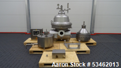 Used Westfalia CNB-215-01-076 Bactofuge Disc Centrifuge Desludger – Stainless Steel Dairy Separation System