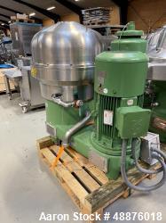 Used-GEA Westfalia SA-45-03-177 Desludger Disc Centrifuge