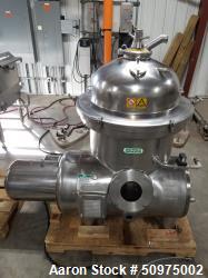 Used- Westfalia Separator Model MSA 45-06-076 Clarifier