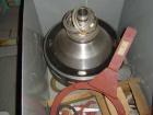 USED: Alfa-Laval AFPX-309B-74-60 desludger centrifuge, 316 SS,separator design, top feed, 15 hp 220/440/3/60, direct drive, skidmounted, controls.