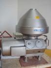 Used Alfa Laval/Tetra Pak BMRPX818-HGV-14C Bactofag Separator, stainless steel, capacity 1236 cubic feet/hour (35,000 liters/hour), bowl speed 4607 rpm.  Motor 49.3 hp/37 kW, 1520 rpm, 415V/3 phase/5...