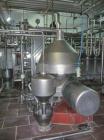 Used Alfa Laval/Tetra Pak BMRPX818-HGV-14C Bactofag Separator, stainless steel, capacity 1236 cubic feet/hour (35,000 liters/hour), bowl speed 4607 rpm.  Motor 49.3 hp/37 kW, 1520 rpm, 415V/3 phase/5...