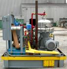 USED: Alfa Laval BRPX-313 desludger disc centrifuge, model BRPX-313X6D-75-6014267-6, 329 stainless steel construction on product contact areas. Separator design, light phase centripetal pump liquid d...