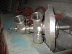 Used Alfa Laval BRPX-417SFV-31CGL Desludger Disc Centrifuge, stainless steel construction (product contact areas), clarifier deisgn (liquids/solids), centripetal pump liquid discharge, belt drive con...