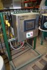 Used Alfa Laval Desludger Disc Centrifuge, Model BRPX207-SGV-34. 316 Stainless steel on product contact areas, clarifier design. Water harness, 7.5 hp motor, sludge tank, and control panel. Mounted o...