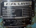 Used Alfa Laval Desludger Disc Centrifuge, Model BRPX207-SGV-34. 316 Stainless steel on product contact areas, clarifier design. Water harness, 7.5 hp motor, sludge tank, and control panel. Mounted o...