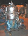 USED: Alfa Laval BRPX213SFV-35C desludger disc centrifuge. 316stainless steel construction on product contact areas, clarifierdesign, self-thinking solids discharge, centripetal pump liquiddischarge,...