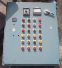 Used Alfa Laval BTPX-205-SGD-35-60 Desludger Disc Centrifuge, 2205 stainless steel bowl, 316 stainless steel top cover. Clarifier design, centripeal pump liquid discharge, 7.5 hp drive motor, 3/60/20...