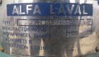 Used Alfa Laval BTPX-205-SGD-35-60 Desludger Disc Centrifuge, 2205 stainless steel bowl, 316 stainless steel top cover. Clarifier design, centripeal pump liquid discharge, 7.5 hp drive motor, 3/60/20...