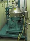 Used Alfa Laval separator, disc automatic centrifuge, model BTPX-205-SGD35.