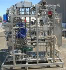 USED: Alfa Laval BTPX-205-SGD-34-CDP desludger disc centrifuge, 316 stainless steel construction on product contact areas. Clarifier biotech design, centripetal pump liquid discharge, max bowl speed ...