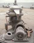 Used- Alfa Laval CAFPX-207-XGV-19-60 Disc Centrifuge, 316 Stainless Steel. Light phase pump discharge, heavy phase overflow,...