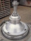 Used Alfa Laval CAFPX-207-XGV-19-60 Disc Centrifuge, 316 Stainless Steel. Light phase pump discharge, heavy phase overflow, outer rising channel. Driven by a 10 HP, 3/60/230/460 Volt, 1750 RPM Motor.