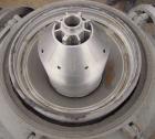 Used Alfa Laval CAFPX-207-XGV-19-60 Disc Centrifuge, 316 Stainless Steel. Light phase pump discharge, heavy phase overflow, outer rising channel. Driven by a 10 HP, 3/60/230/460 Volt, 1750 RPM Motor.