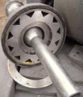 Used Alfa Laval CAFPX-207-XGV-19-60 Disc Centrifuge, 316 Stainless Steel. Light phase pump discharge, heavy phase overflow, outer rising channel. Driven by a 10 HP, 3/60/230/460 Volt, 1750 RPM Motor.