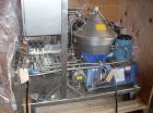 Used Alfa Laval LAPX-404-SGP-31G Desludger Disc Centrifuge. Stainless steel construction (product contact areas), max bowl speed 9300 rpm, clarifier deign (liquid/solids separation), centripetal pump...