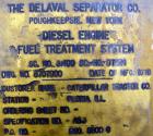 Used Diesel Engine Fuel Treatment System consisting of: (2) Alfa Laval model MAPX-205 TGT-24-60HZ disc bowl centrifuges, bowl speed 1700-1800 rpm, self-cleaning design feature for solids discharge, b...